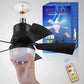 🌞Frühlingserwachen: 50% Rabatt!🌬️2-in-1 E27 Deckenventilator mit Lampe – Dimmbarer Sockelventilator mit Fernbedienung, Timer und 3 Geschwindigkeiten