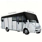 🎃Halloween-Angebot 50 % Rabatt!🚐 Wohnwagen- & Wohnmobil-Dachabdeckung – 210D Oxford mit sicheren, verstellbaren Gurten