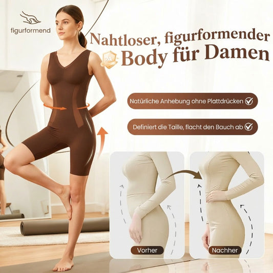 💥 Formende Einteiler-Shapewear mit Bauchstraffung & Hüftlifting – völlig nahtlos!