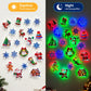 🎅Weihnachtsverkauf 49% Rabatt✨LED Weihnachts-Wandaufkleber mit Beleuchtung
