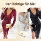 🎅Weihnachtsverkauf 49% Rabatt🎄Sexy Paillettenkleid im Bodycon-Stil✨