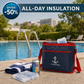 ❄️Sommerfrische 50 % Rabatt!🧊Den ganzen Tag isolierte Kühltasche – Erhältlich in 6 l, 11,5 l und 20 l
