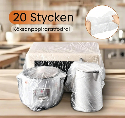 ❄️ Sommerfrische 50 % Rabatt! ✨Multifunktionale transparente Staubschutzhülle – Elastische Schutzhülle für Küchengeräte, Ventilatoren und Haushaltsgegenstände