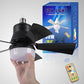 🌞Frühlingserwachen: 50% Rabatt!🌬️2-in-1 E27 Deckenventilator mit Lampe – Dimmbarer Sockelventilator mit Fernbedienung, Timer und 3 Geschwindigkeiten