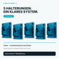 🎃 HALLOWEEN-KNALLER: 50 % RABATT! 🔥🔧 Schluss mit dem Werkzeugchaos! 💪 5er-Set Wandhalterungen für Makita 18V Werkzeuge & Akkus – platzsparend, sicher befestigt & immer griffbereit! ✨