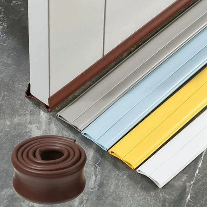💥 50% Rabatt! 🚪 Türdichtungsleiste – blockiert Insekten, Staub & Lärm. Hochwertiges PVC, einfach zuschneidbar. Kein Bohren oder Kleben. 96×5,5 cm 🛡️