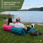 🌞Frühlingserwachen: 50% Rabatt!💤Luxuriöse ultraleichte Isomatte – mit integrierter Fußpumpe – 7,5 cm dick & koppelbar – Perfekt für Camping, Wandern & Strand – Wasserdicht & kompakt