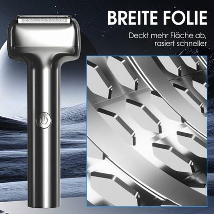 💎 50% RABATT! 💎 Effizienter Wiederaufladbarer Folienrasierer für Herren – 60 Min Akku, IPX6 Waschbar & Flüsterleise für empfindliche Haut 🧔⚡