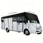 🎃Halloween-Angebot 50 % Rabatt!🚐 Wohnwagen- & Wohnmobil-Dachabdeckung – 210D Oxford mit sicheren, verstellbaren Gurten