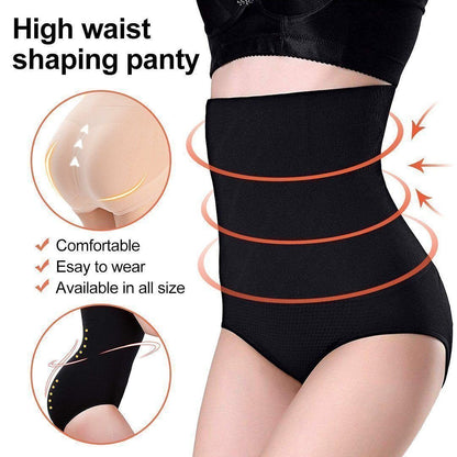 🔥Letzter Tag 49 % RABATT🔥Shapewear-Höschen mit hoher Taille und Bauchkontrolle