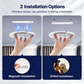 🎃Halloween Deal 50% OFF!🏠Rechargeable PIR Motion Sensor Ceiling Light – Magnetic Mount & Remote Control