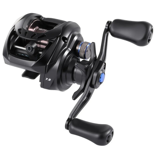 🌞Frühlingserwachen: 50% Rabatt!🎣 DC Baitcasting Rolle mit digitalem Bremssystem – (Sag Tschüss zu Backlash!) – 7.2:1 High Speed – Ideal für Raubfischangeln in Süß- & Salzwasser