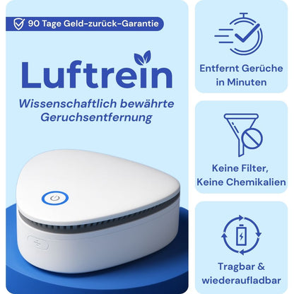 🎃 Halloween-Sale – 50% RABATT! 🔄 Tragbares Ozon-Geruchsbehandlungsgerät mit 3 Modi, wiederaufladbar & automatischer Abschaltung