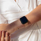 ❄️Sommerfrische 50 % Rabatt!✨Edelstahl-Gliederband für Apple Watch – Elegantes Metall-Armband mit sicherer Faltschließe