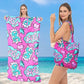 🌞Frühlingserwachen: 50% Rabatt!🏖 2-in-1 Strandtuch + Handtaschen-Set | 100 % Bio-Baumwolle, sandabweisendes Design