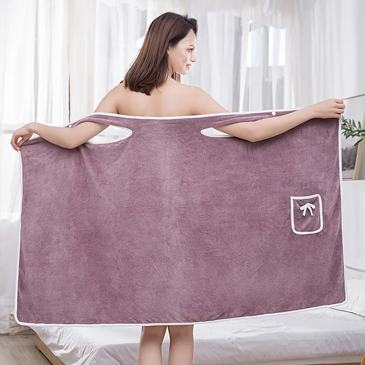 💖Perfektes Geschenk – saugfähiges Badetuch aus Korallenfleece🌸