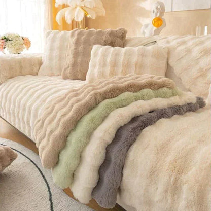 💖Black-Friday-Mega-Angebot – 50 % Rabatt!💖Sofaschoner aus verdicktem Kaninchenplüsch