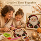 ❄️Sommerfrische 50 % Rabatt!💎DIY-Weihnachts-Diamond-Painting mit Perleffekt – Kreatives Bastelset mit Rahmen für festliche Dekoration