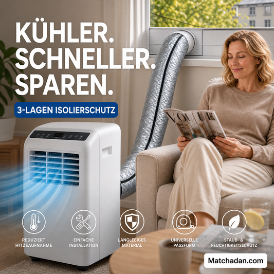 ❄️Sommerfrische 50 % Rabatt!🔥Isolierhülle für Klimaanlagenschläuche: Ein Must-have für den Sommer zu Hause