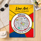 🎃Halloween-Angebot 50 % RABATT!🎨Little Doodles Creative Colouring Book – 32 heraustrennbare Seiten zum Skizzieren, Nachzeichnen & Ausmalen