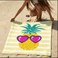 🌞Frühlingserwachen: 50% Rabatt!🏖 2-in-1 Strandtuch + Handtaschen-Set | 100 % Bio-Baumwolle, sandabweisendes Design