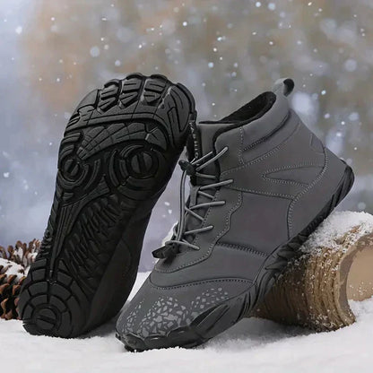 Rutschfeste und wasserdichte Winter-Barfußschuhe (Unisex)