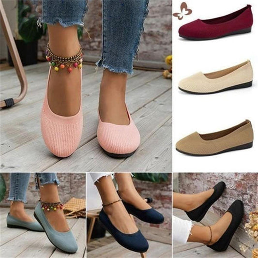 🔥Letzter Tag 49 % RABATT – Bequeme, atmungsaktive Slip-On-Freizeitschuhe mit Fußgewölbeunterstützung für Damen (Kaufen Sie 2, kostenloser Versand)