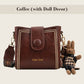 ❄️Sommerfrische 50 % Rabatt!👜Vintage Schultertasche für Damen – Kleine Crossbodytasche mit breitem verstellbarem Gurt und Boho-Details
