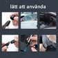 💥 50% rabatt! 🚗 Nødhammer med fjærdrevet glassknuser og innfelt beltekutter – mekanisk, trenger ikke strøm. Aluminiumslegering + ABS, kun 50 g. Svart, rød, sølv, blå 🆘