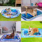 ❄️Sommerfrische 50 % Rabatt!😻Wasserspielmatte für Katzen – Sensorische Ozeanmatte mit schwimmenden Fischchen für Wohnungskatzen