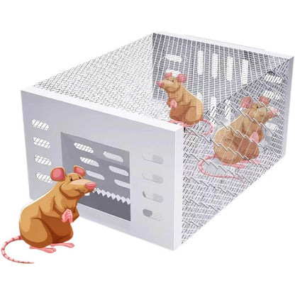 🎃 HALLOWEEN-KNALLER: 50 % RABATT! 👻🐭 Mäuse im Haus? Schluss damit! 🏠⚡ Automatische Mausefalle mit Mehrfachfang-Funktion – cleverer Mäusefang ohne ständiges Zurücksetzen! ✨
