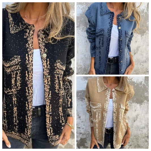 💥Casual fashion items-50% OFF💥Women’s Trendy Long Sleeve Jacket with Pockets