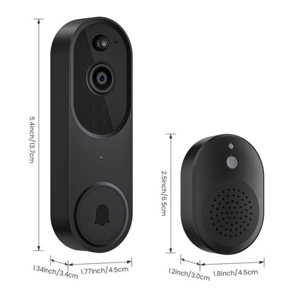 Sonnette et Carillon avec Vidéo HD sans Fil pour Maison Intelligente