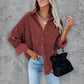 Women's Autumn Casual Long Sleeve Button Down Shirt