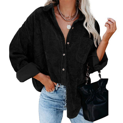 Women's Autumn Casual Long Sleeve Button Down Shirt