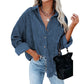 Women's Autumn Casual Long Sleeve Button Down Shirt