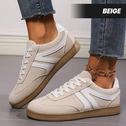 Lässige, rutschfeste Sneakers aus PU-Leder für Damen und Herren