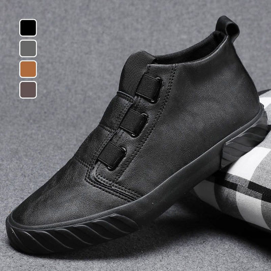 Men’s Microfiber Leather Casual Shoes