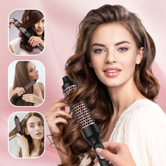 3-in-1-Heißluftstyler und rotierender Haartrockner für trockenes Haar, lockiges Haar, glattes Haar