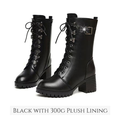 Women's Lace-Up Fashion Boots