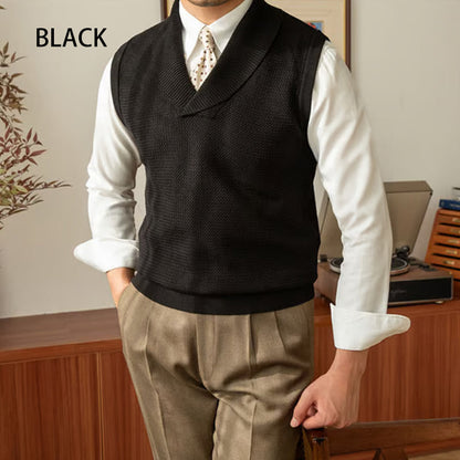 Men's Slim Fit Elegant Knit Vest