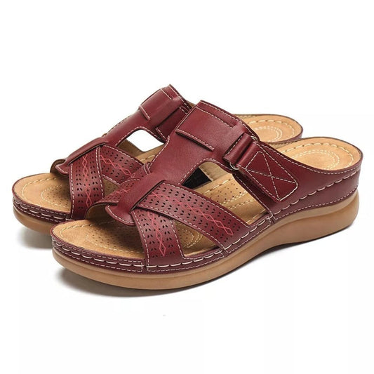 🎁Ostern Heißer Verkauf 50% Rabatt💥 ﻿Premium Leder Sandalen für Damen
