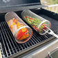 💥 50% Rabatt! 🔄 Rollender Grillkorb – 304 Edelstahl, 360° drehbar. 21×9×9 cm, 187 g. Für gleichmäßiges Garen, multifunktional. Antihaftbeschichtet, spülmaschinenfest. Perfekt für Grillen, Camping & Picknick 🍢