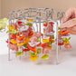 ❄️Sommerfrische 50 % Rabatt!🍢Wintrre™ Spießhalter für Heißluftfritteuse – Edelstahl-Grillrost für Fleisch, Gemüse, Garnelen & Hähnchenflügel