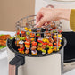 ❄️Sommerfrische 50 % Rabatt!🍢Wintrre™ Spießhalter für Heißluftfritteuse – Edelstahl-Grillrost für Fleisch, Gemüse, Garnelen & Hähnchenflügel