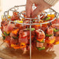 ❄️Sommerfrische 50 % Rabatt!🍢Wintrre™ Spießhalter für Heißluftfritteuse – Edelstahl-Grillrost für Fleisch, Gemüse, Garnelen & Hähnchenflügel