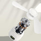 🌞Frühlingserwachen: 50% Rabatt!🏕️Wiederaufladbarer Deckenventilator mit LED – Kabelloser Hängeventilator mit Fernbedienung, Timer und 8000 mAh Akku