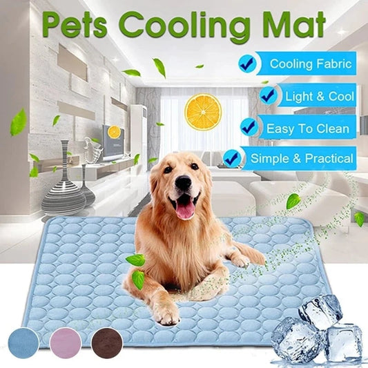 ❄️Sommerfrische 50 % Rabatt! 🐶CoolPaws™ Selbstkühlende Haustiermatte – Verhindert Überhitzung, erhöht Komfort & bleibt stundenlang kühl