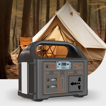 ⏳ Zeitbegrenztes Angebot ⏰ tragbare Energiezentrale R600, 600 W, 299 Wh, LiFePO4‑Akku, mobiler Netzteil geeignet für Garten, Reise, Camping und Wohnmobil, Notstromversorgungsgerät.