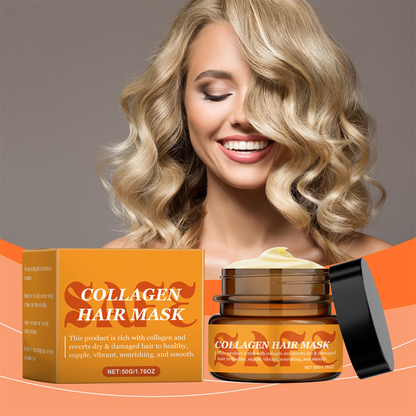 ⏳Begrenzte Zeit 50% Rabatt⏰💖Kollagen-Haarmaske für trockenes und strapaziertes Haar